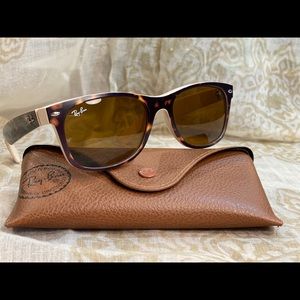 Ray Ban Wayfarer 2 tone Tortoise shell sunglasses